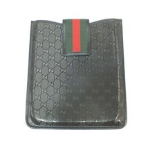 GUCCI グッチ 256575 GGインプリメ Fiatコラボ 500 by GUCCI 限定 タブレットケース シェリー 中古品 used AB_画像1