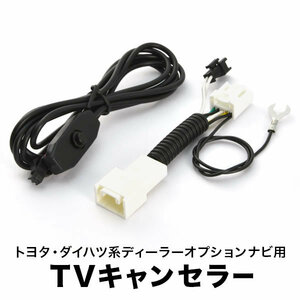 S320 S330 アトレーワゴン H17.10-H19.9 TVキャンセラー テレビキャンセラー テレビキット メーカーオプションナビ スイッチ付 tvc34