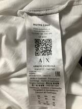 ARMANI EXCHANGE アルマーニエクスチェンジ　ロゴプリント半袖Tシャツ　クルーネック　ハイブランド　メンズ　古着_画像5