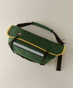  new goods including postage LAZY MONK Lazy monkJOURNAL STANDARD special order MONK KUKAI GREEN green green messenger bag America made 