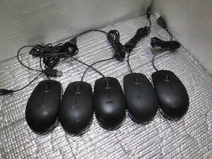 "B1-3" ★ Dell MS111-серия USB Mouse 5 штук ★