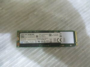 「A-7/I5821-1」★Intel SSD 600p Series M.2 NVMe PCI Express SSD Model:SSDPEKKW010T7 1.0TB 使用時間8535H★