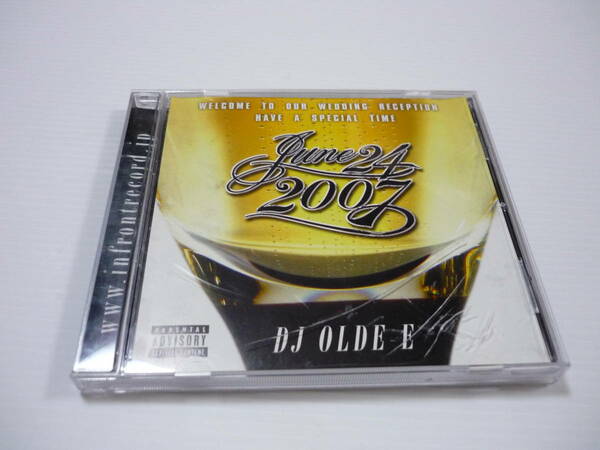 [管00]【送料無料】CD DJ OLDE-E / JUNE 24 2007/g-rap gangsta lowrider california funk westside chicano chicana