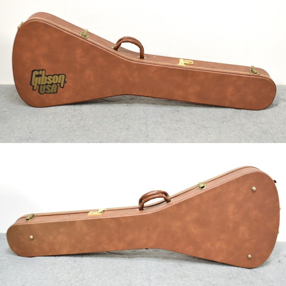 Gibson USA ギブソン USA フライングV用 ブラウンハードケース-