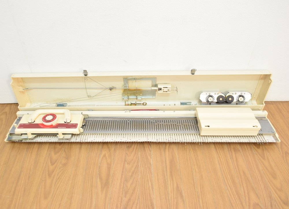 2点セット brother 編み機 KH-871 パリエ7 全長約117cm KH-230 太糸