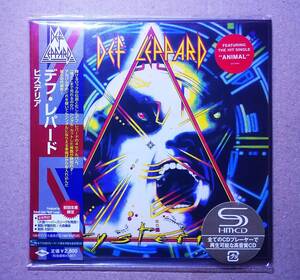 ♪即決/SHM-CD・初回限定・紙ジャケット仕様/デフ・レパード(DEF LEPPARD)ヒステリア(HYSTERIA)