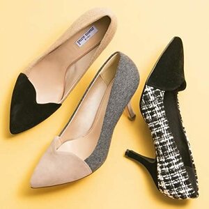  magazine publication PURE SOEUR pure surreal EVOLi-boru Heart tweed pumps 23cm