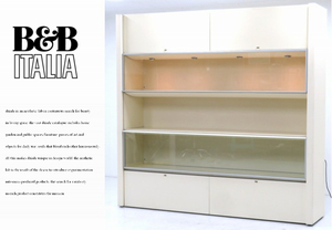 *rwj382* exhibition goods **B&B Italia*B and B Italy * modern * lighting attaching *doms* display shelf * storage * cabinet * sideboard *