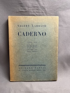 【洋書 フランス語】CADERNO Valery LARBAUD ヴァレリーラルボー　手帳