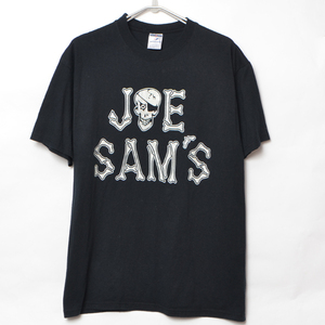 GS5509 JOE SAM'S Tシャツ L 肩50 スカル メールxq