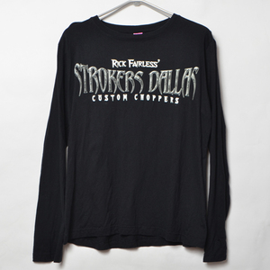 GS5747 STROKERS DALLAS ロンTシャツ L 肩44 メール xq