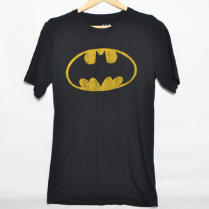 GS3631 バットマン BATMAN Tシャツ S 肩41 メール便発送可 xq