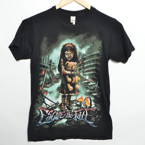 GS3703 ESCAPE THE FATE Tシャツ XS 肩38 メール便発送可 xq