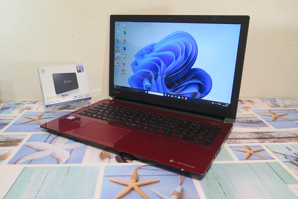 7世代・タッチパネル」東芝 dynabook VC72/B Win10 Pro Core i 5-7300U