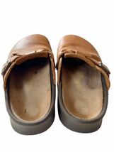 ●●BIRKENSTOCK Footprints Boston ビルケンシュトック フットプリンツ ボストン似 42/27 茶レザー サンダル●●_画像6