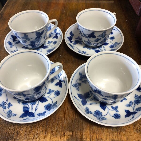 値下げました。ナルミ blue cathay カップ&ソーサー
