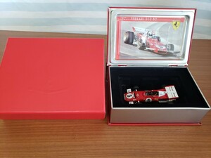 ixo / Hot Wheels 1/43 Ferrari 312B2 #5 GP Nurburgring 1971 イクソ / ホットウィールズ　フェラーリ　F1 ミニカー　激レア　新同品