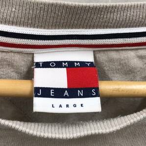 TOMMY JEANS トミージーンズ 半袖Tシャツ グレー メンズ Lサイズ 23081802の画像3