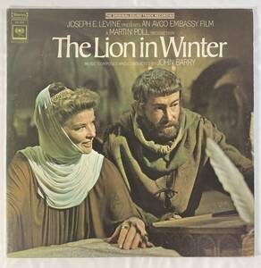 冬のライオン (1968) ジョン・バリー 米盤LP Columbia OS 3250 STEREO