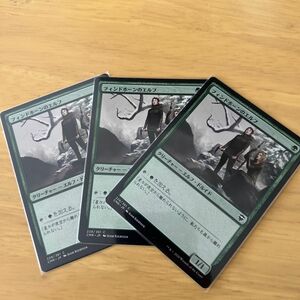 MTG フィンドホーンのエルフ　非foil ３枚　⑦