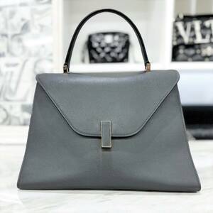  beautiful goods *vareks Try ji.te Large handbag leather gray 