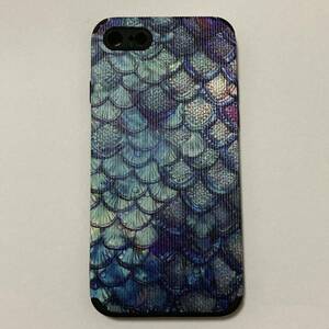 新品 iphoneケース　7/8/SE2.3用 おしゃれな鱗 人魚 サカナクション好きにも ソフトケース綺麗 芸術的 リトルマーメイド好きに 海