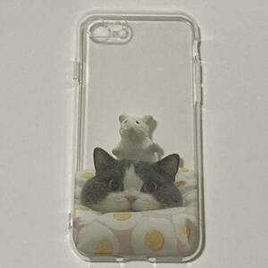  new goods iphone case 7/8/SE2.3 for cat . mouse. smartphone case lovely pretty .... animal cat Tom . Jerry manner soft toy 