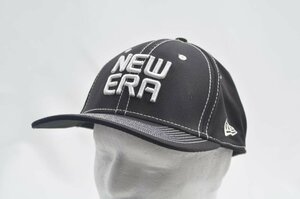 coco★ニューエラ★NEW ERA★キャップ★マーカー付き★黒★ブラック★ユニセックス★USED※レターパックプラス発送可★78342