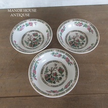 イギリス製 churchill チャーチル SUPER VITRIFIED サラダボウル フルーツボウル 3個セット 英国 tableware 1093sc_画像1