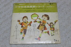 小学校音楽鑑賞レコード（ジャンク品）（馬