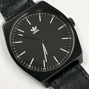 アディダス 腕時計 Adidas Z05-756 ブラック ユニセックス レザーベルト