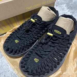 KEEN キーン　エックスガール X-girl コラボ　UNEEK BLACK ブラック　24.5cm