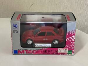  free shipping 1/43 MTECH M Tec Epo k company Mitsubishi Lancer Evolution Ⅲ Lancer Evolution minicar 