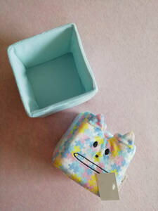[ translation have ]* Mini chest *.. soup box cat. kolato puzzle pattern × pastel color AsoboCRAFT|CRAFT HOLIC( craft Hori k)