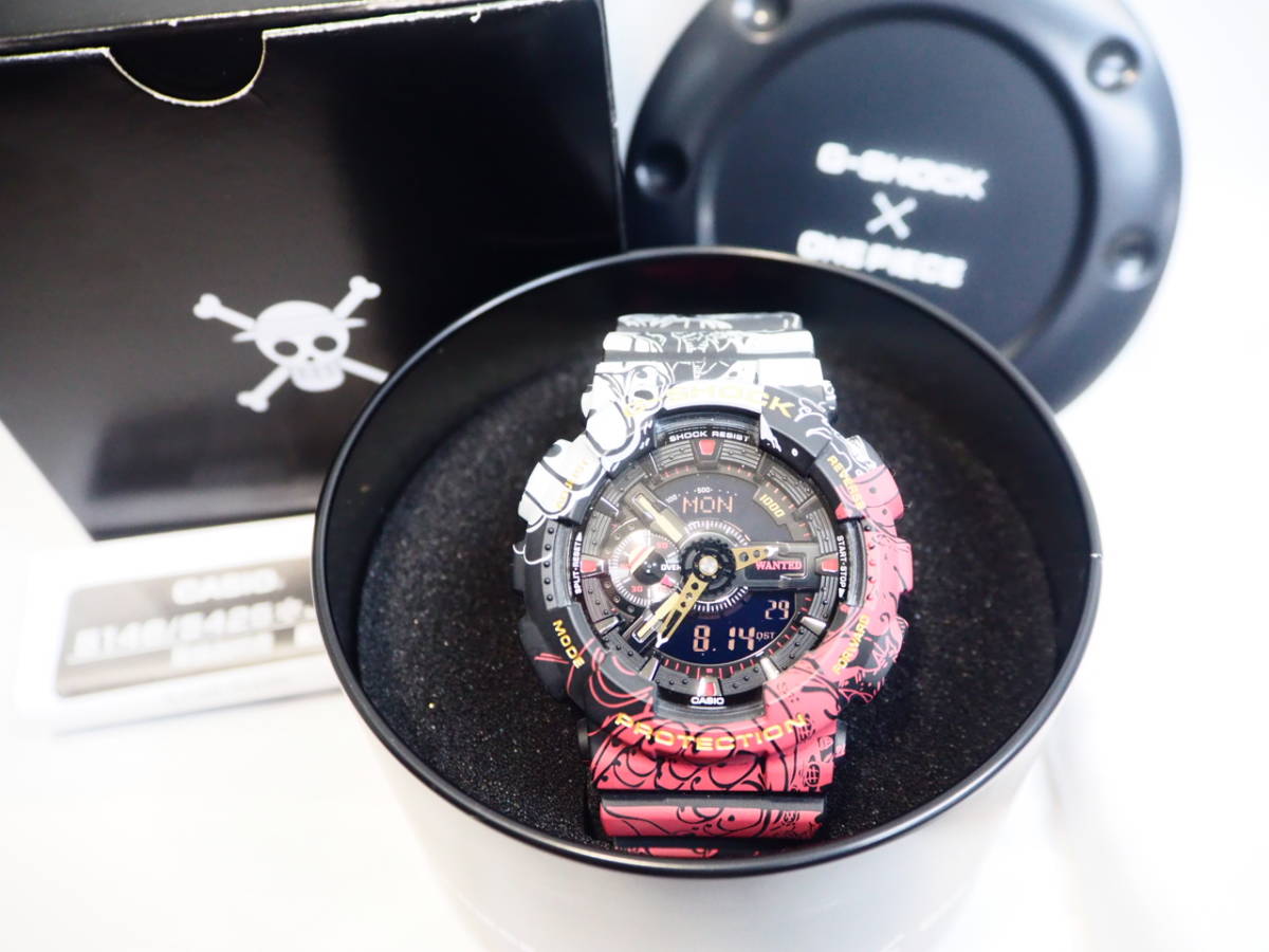 カシオ G-SHOCK ONE PIECE コラボレーションモデル GA-110JOP-1A4JR