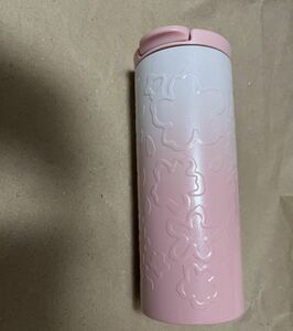  Starbucks Sakura 2017 stainless steel cylinder tumbler en Boss Sakura Sakura stainless steel bottle flask lunch start ba