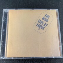 33-90【輸入】Live at Leeds THE WHO ザ・フー_画像1