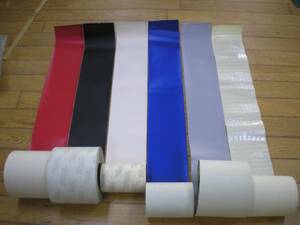 ●テント・シート用補修粘着テープ！ 14cm幅 ３ｍ切売　★6色 から１色をお選びいただけます！
