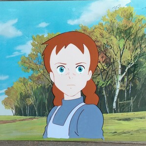【セル画】赤毛のアン セル画  印刷 ジブリ 背景付 宮崎駿 の画像1