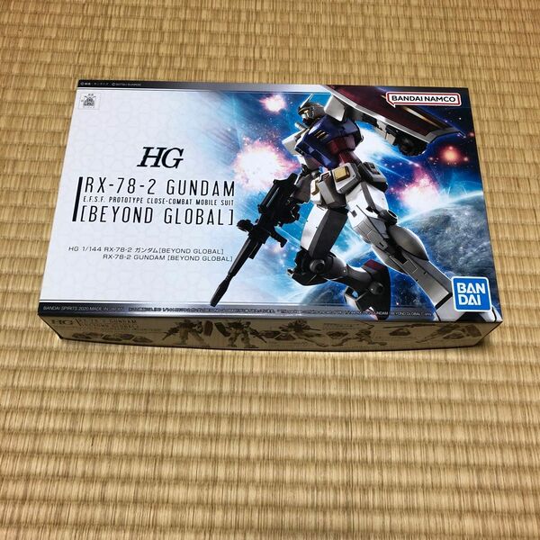 RX-78-2 ガンダム BEYOND GLOBAL （1/144スケール HG 機動戦士ガンダムファースト 2481060）