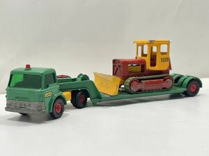 希少♪当時物 マルチボックス LESNEYレズニMATCHBOX K-17 ローローダー　DYSON　LOW LOADERイングランド製 RACING-CAR TRANSPORTER