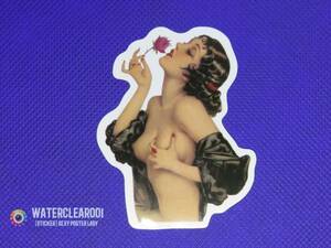 ☆★22024-HS★☆[VINTAGE-STICKER] RETRO SEXY POSTER LADY