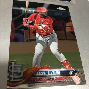 2018 topps chrome MARCELL OZUNA