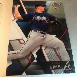 2018 topps FINEST LUCAS SIMS