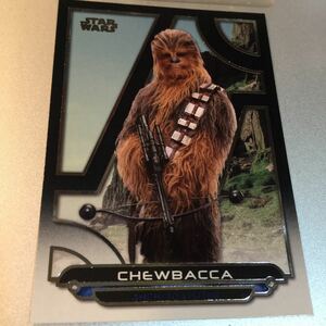 2018 topps スターウォーズ GALACTIC FILES CHEWBACCA チューバッカ