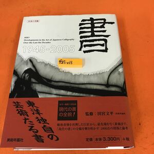 F25-033 書 日本の美術 1945-2005 戦後六十年の軌跡 監修 田宮文平 美術年鑑社