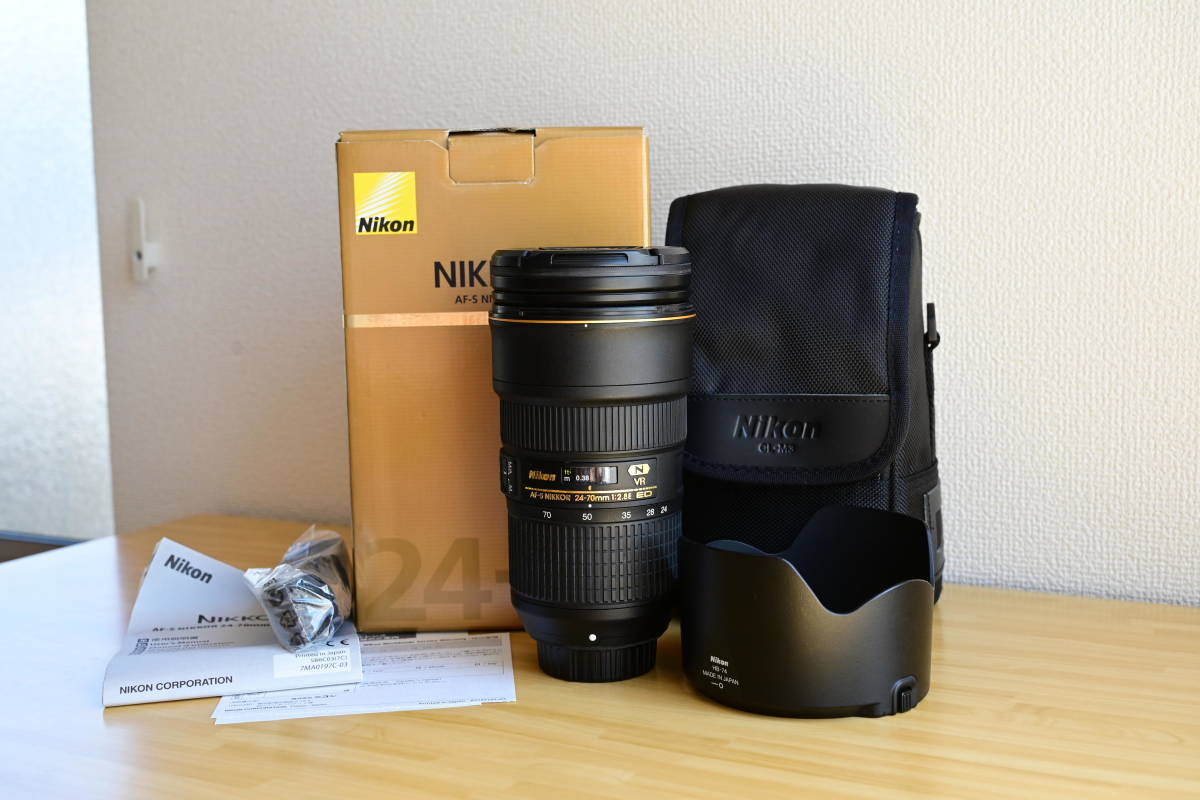 ヤフオク! -「af-s nikkor 24-70mm f2.8e ed vr」の落札相場・落札価格