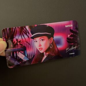 TWICE BREAK THROUGHナヨンクリアしおり