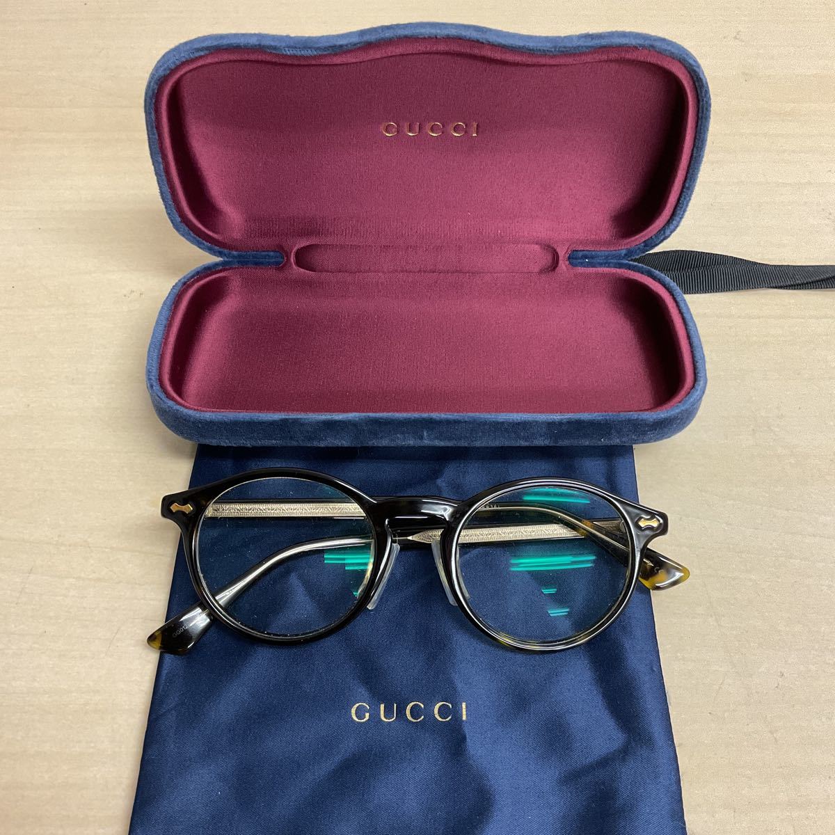 ヤフオク! -「gucci グッチ メガネ」の落札相場・落札価格