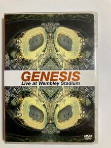 【DVD-ROCK】ジェネシス（GENESIS）「LIVE AT WEMBLEY STADIUM」（レア）中古DVD（北米仕様）、USオリジナル初盤、RO-144